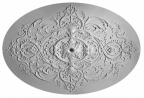 Розетка врезная из гипса ArtDeco (РВ1) (2020х1360)